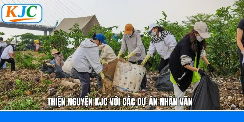 Thiện nguyện KJC với các dự án nhân văn  